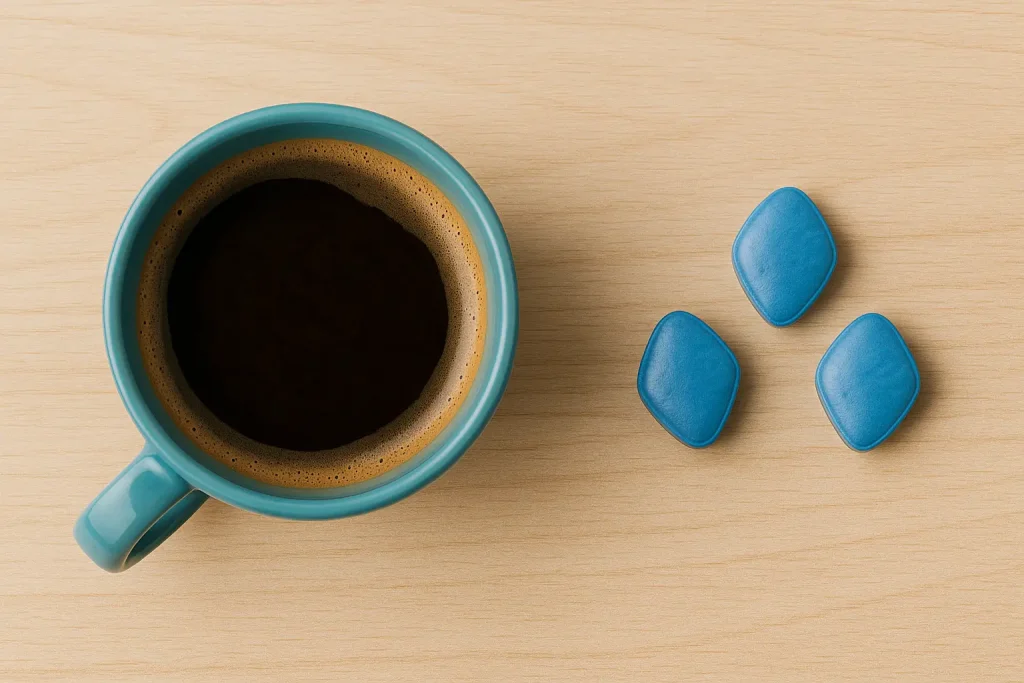 비아그라 복용 전후 커피 섭취, 괜찮을까?