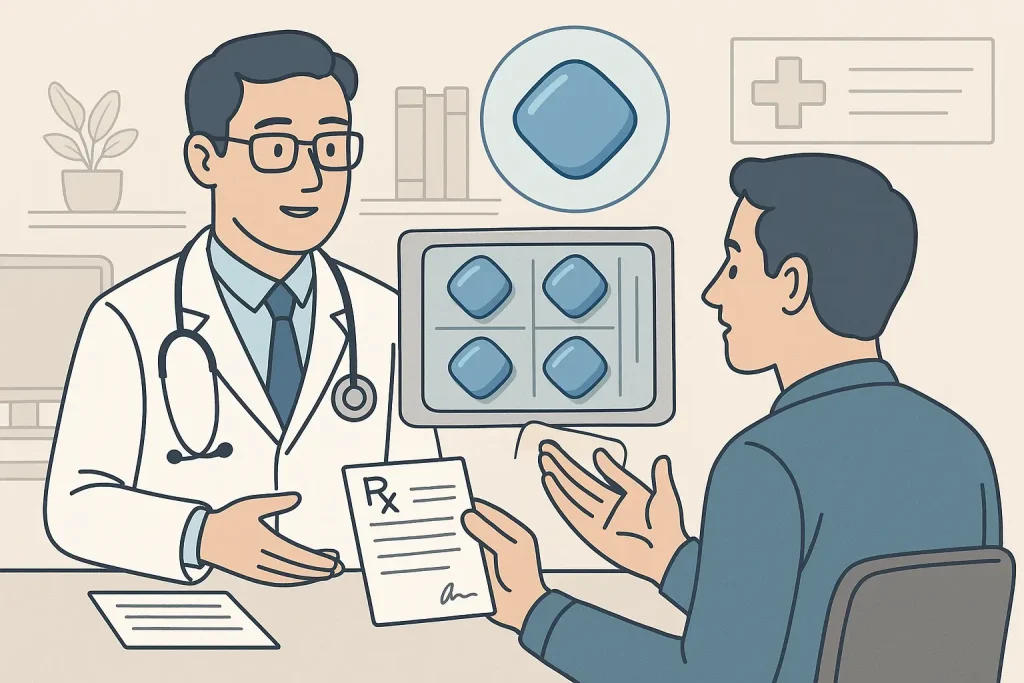 비아그라 처방: 누구에게, 어디서, 어떻게 받을 수 있을까?