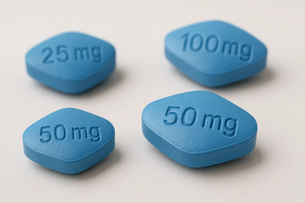 비아그라 효과 지속 시간 vs 용량