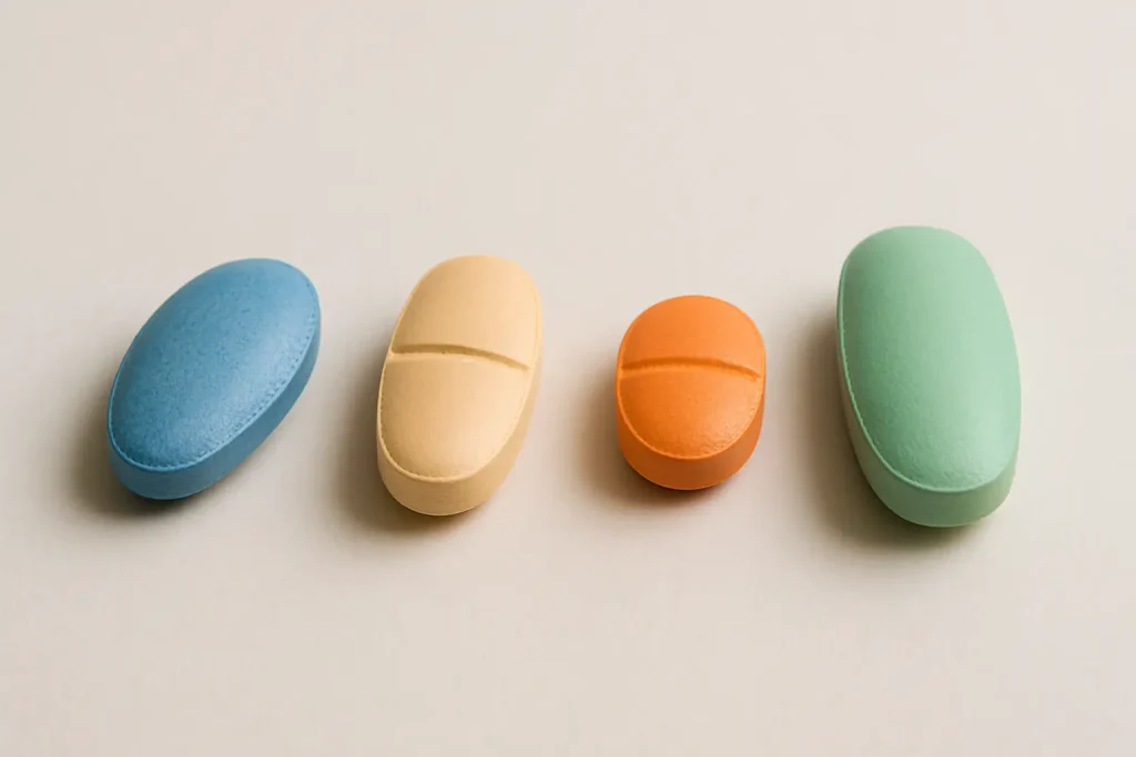 처방전 없는 비아그라 종류와 특징