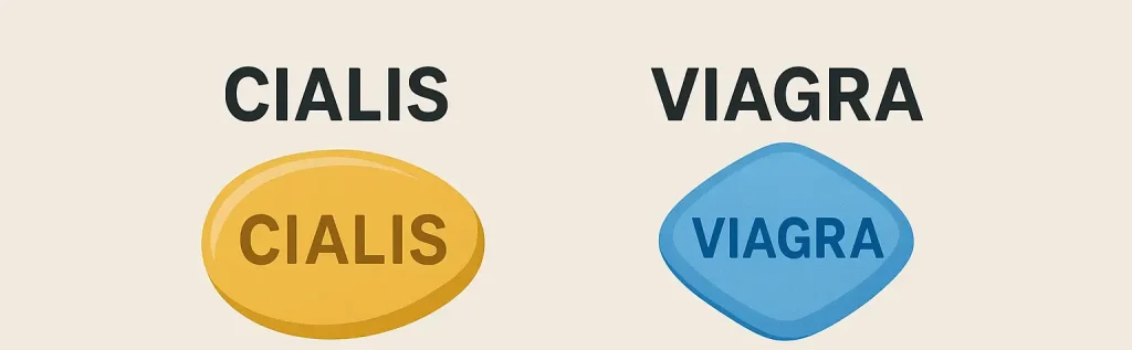 시알리스 효과와 비아그라 비교