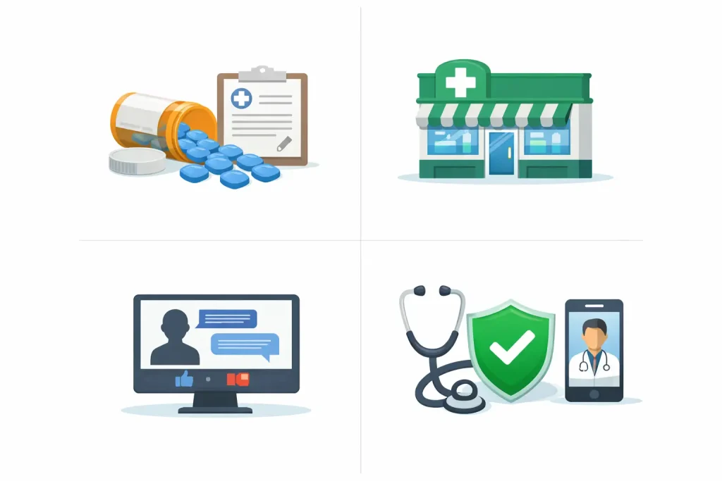 2026년 대한민국에서 처방전 필요없는 비아그라는 존재하지 않음