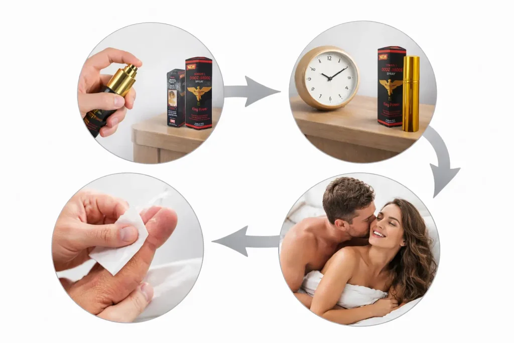 칙칙이 스프레이 사용법 단계별 정리