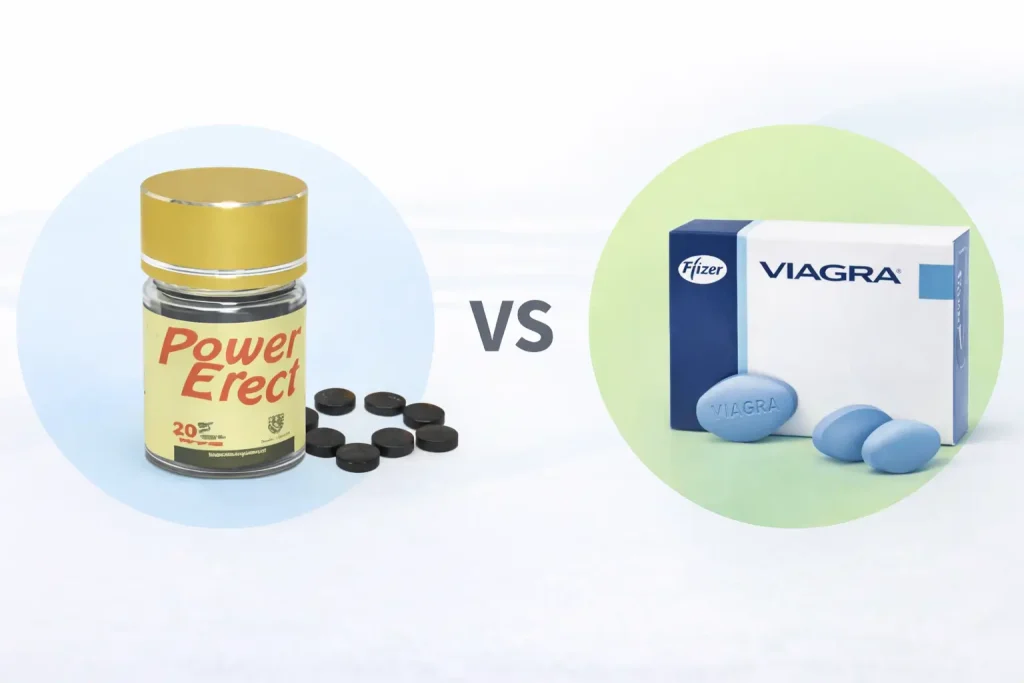파워이렉트 비아그라 차이 비교표